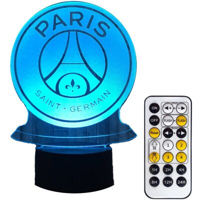 Rodzinkowo.pl Lampka nocna 3D LED PSG Paris Saint-Germain PIŁKA NOŻNA Rodzinkowo.pl Lampka nocna 3D LED PSG Paris Saint-Germain PIŁKA NOŻNA