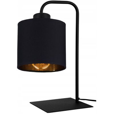 LED-ONE Lampka nocna biurkowa Lampa stołowa loft klosz abażur z on/off na led E27 LED-ONE Lampka nocna biurkowa Lampa stołowa loft klosz abażur z on/off na led E27