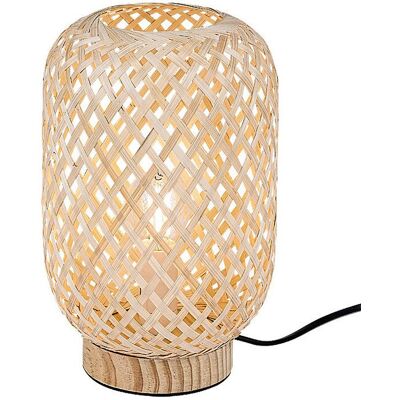 RABALUX RABALUX Alinafe Lampka stołowa - Drewno/Metal - E14 Max 25W RABALUX RABALUX Alinafe Lampka stołowa - Drewno/Metal - E14 Max 25W