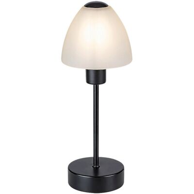 Lampa stołowa Lydia RABALUX Czarny Biały - Dotykowy ściemniacz - Lampa stołowa Lampa stołowa Lydia RABALUX Czarny Biały - Dotykowy ściemniacz - Lampa stołowa
