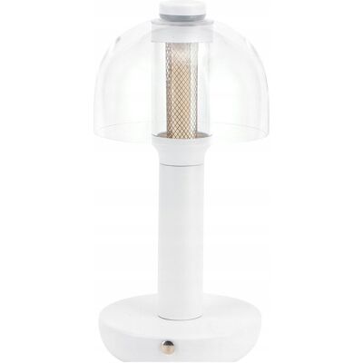 Inny producent Lampka nocna dotykowa LED 27 cm USB-C szklany klosz 3 poziomy jasności Inny producent Lampka nocna dotykowa LED 27 cm USB-C szklany klosz 3 poziomy jasności