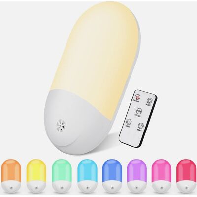 Inny producent LAMPKA NOCNA DZIECI LED RGB ZMIERZCHU ENERGOOSZCZĘDNA PLUG AND PLAY Inny producent LAMPKA NOCNA DZIECI LED RGB ZMIERZCHU ENERGOOSZCZĘDNA PLUG AND PLAY