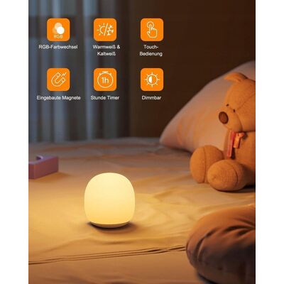 Inny producent Lampka nocna EASEMO biały Inny producent Lampka nocna EASEMO biały