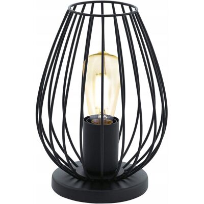 Inny producent Lampka nocna Eglo czarny Inny producent Lampka nocna Eglo czarny