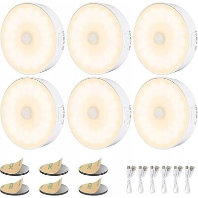 Inny producent Lampka nocna Electight-6 żółty Inny producent Lampka nocna Electight-6 żółty