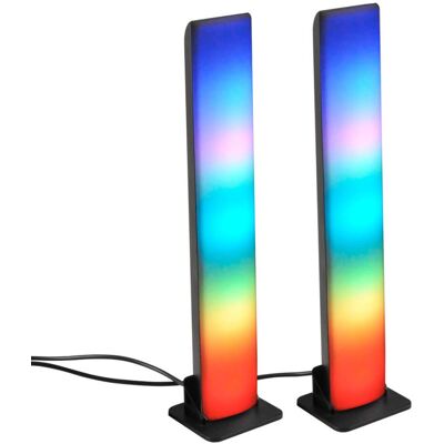 Sanico Electronics Polska Sanico Goldlux GAMER LED lampa dekoracyjna gamingowa RGB z pilotem IP20 - 326591 Sanico Electronics Polska Sanico Goldlux GAMER LED lampa dekoracyjna gamingowa RGB z pilotem IP20 - 326591