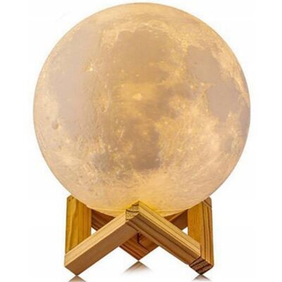 Inny producent Lampka nocna księżyc 3D moon TGB light projektor ozdoba dekoracja z pilotem Inny producent Lampka nocna księżyc 3D moon TGB light projektor ozdoba dekoracja z pilotem