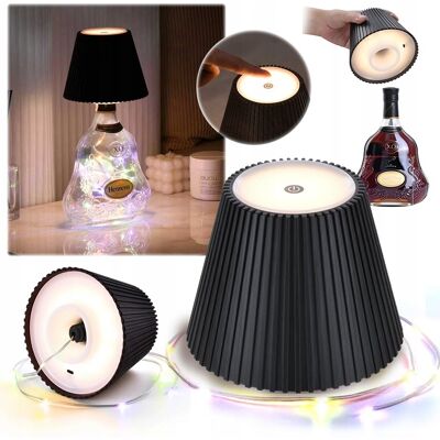 ELECTRONICA 4U Lampka nocna lampa LED stołowa biurkowa na butelkę 26-30 mm DIY RGB ELECTRONICA 4U Lampka nocna lampa LED stołowa biurkowa na butelkę 26-30 mm DIY RGB