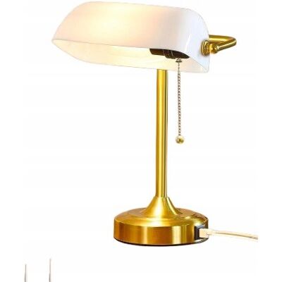 Inny producent Lampka nocna LAMPA NOCNA STOŁOWA LAMPKA KLASYCZNA ZŁOTA złoty Inny producent Lampka nocna LAMPA NOCNA STOŁOWA LAMPKA KLASYCZNA ZŁOTA złoty