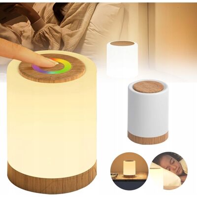ZREE LAMPKA NOCNA LED, 3W DOTYKOWA, ŚCIEMNIANA,LAMPA STOŁOWA,10KOLORÓW I 4TRYBY ZREE LAMPKA NOCNA LED, 3W DOTYKOWA, ŚCIEMNIANA,LAMPA STOŁOWA,10KOLORÓW I 4TRYBY