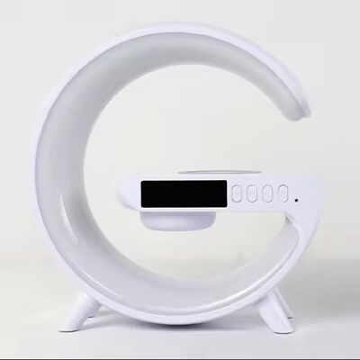 PEEWIT LAMPKA NOCNA LED lampa dźwiękowa ładowanie telefonu BIAŁA kolory radio PEEWIT LAMPKA NOCNA LED lampa dźwiękowa ładowanie telefonu BIAŁA kolory radio