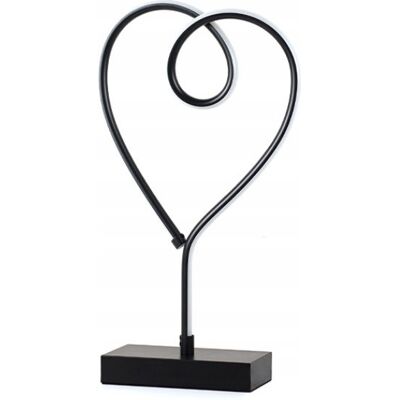 Pan i Pani Gadżet Lampka Nocna Led Spiralna Nowoczesna Lampa Serce Usb Regulacja Dekoracyjna Pan i Pani Gadżet Lampka Nocna Led Spiralna Nowoczesna Lampa Serce Usb Regulacja Dekoracyjna
