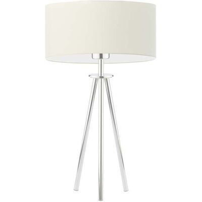 LYSNE Designerska lampa stojąca do czytania w sypialni Alta, ecru, stalowa, E27, 50x30 cm LYSNE Designerska lampa stojąca do czytania w sypialni Alta, ecru, stalowa, E27, 50x30 cm