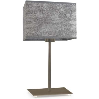 Lampka nocna LYSNE Amalfi, 60 W, E27, beton/złota, 40x20 cm Lampka nocna LYSNE Amalfi, 60 W, E27, beton/złota, 40x20 cm