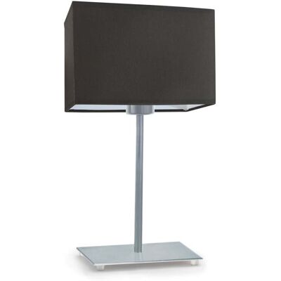 Lampka nocna LYSNE Amalfi, 60 W, E27, brązowa/srebrna, 40x20 cm Lampka nocna LYSNE Amalfi, 60 W, E27, brązowa/srebrna, 40x20 cm