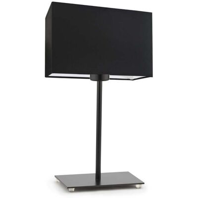Lampka nocna LYSNE Amalfi, 60 W, E27, czarna, 40x20 cm Lampka nocna LYSNE Amalfi, 60 W, E27, czarna, 40x20 cm