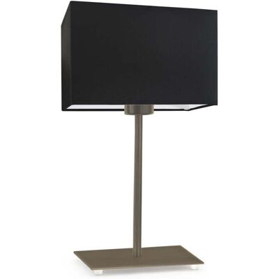 Lampka nocna LYSNE Amalfi, 60 W, E27, czarna/złota, 40x20 cm Lampka nocna LYSNE Amalfi, 60 W, E27, czarna/złota, 40x20 cm
