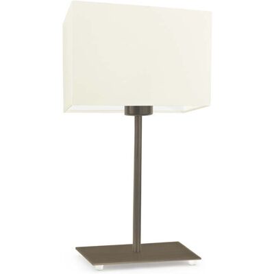 Lampka nocna LYSNE Amalfi, 60 W, E27, ecru/złota, 40x20 cm Lampka nocna LYSNE Amalfi, 60 W, E27, ecru/złota, 40x20 cm