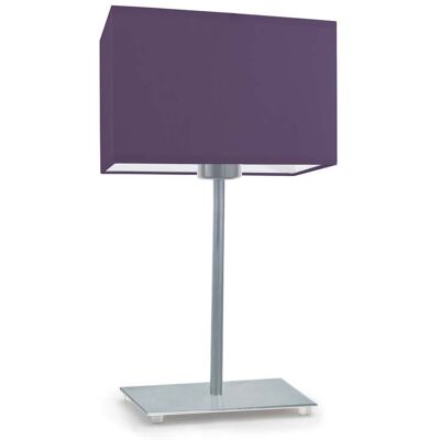 LYSNE - Amalfi - Fioletowy/Srebrny - 40 cm - Lampa stołowa LYSNE - Amalfi - Fioletowy/Srebrny - 40 cm - Lampa stołowa