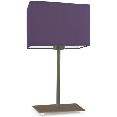 Lampka nocna LYSNE Amalfi, 60 W, E27, fioletowa/złota, 40x20 cm Lampka nocna LYSNE Amalfi, 60 W, E27, fioletowa/złota, 40x20 cm