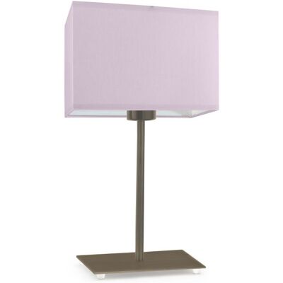 Lampka nocna LYSNE Amalfi, 60 W, E27, jasnofioletowa/złota, 40x20 cm Lampka nocna LYSNE Amalfi, 60 W, E27, jasnofioletowa/złota, 40x20 cm