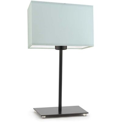 Lampka nocna LYSNE Amalfi, 60 W, E27, miętowa/czarna, 40x20 cm Lampka nocna LYSNE Amalfi, 60 W, E27, miętowa/czarna, 40x20 cm