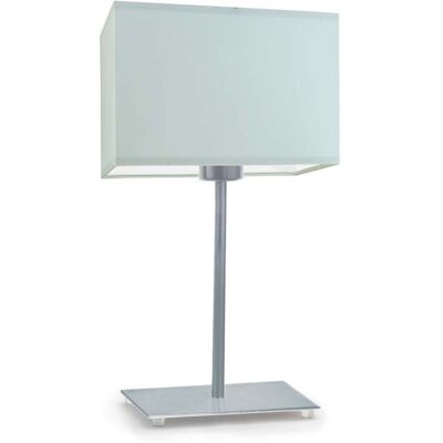 Lampka nocna LYSNE Amalfi, 60 W, E27, miętowa/srebrna, 40x20 cm Lampka nocna LYSNE Amalfi, 60 W, E27, miętowa/srebrna, 40x20 cm