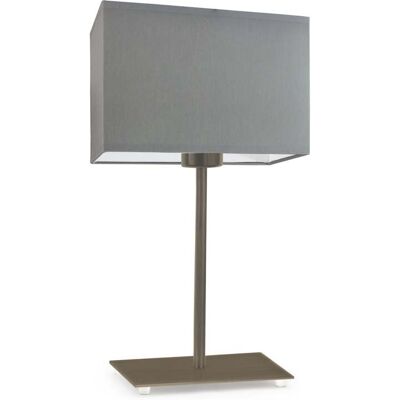 Lampka nocna LYSNE Amalfi, 60 W, E27, stalowa/złota, 40x20 cm Lampka nocna LYSNE Amalfi, 60 W, E27, stalowa/złota, 40x20 cm