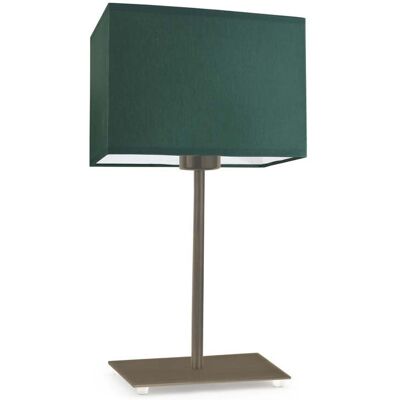 Lampka nocna LYSNE Amalfi, 60 W, E27, zieleń butelkowa/złota, 40x20 cm Lampka nocna LYSNE Amalfi, 60 W, E27, zieleń butelkowa/złota, 40x20 cm