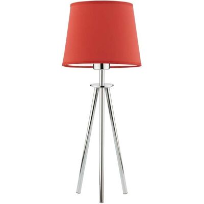 Lampka nocna LYSNE Bergen, czerwony, 60 W Lampka nocna LYSNE Bergen, czerwony, 60 W
