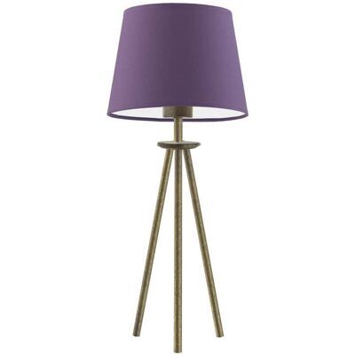 Lampka nocna LYSNE Bergen, fioletowy, 60 W Lampka nocna LYSNE Bergen, fioletowy, 60 W