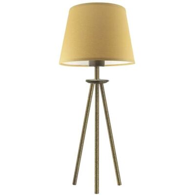 Lampka nocna LYSNE Bergen, musztardowy, 60 W Lampka nocna LYSNE Bergen, musztardowy, 60 W