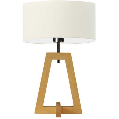 LYSNE - Clio - ecru - dąb - Lampka nocna LYSNE - Clio - ecru - dąb - Lampka nocna