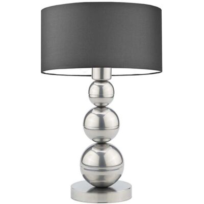 LYSNE - Honolulu - Grafit/Srebro - 41 cm - Lampka nocna LYSNE - Honolulu - Grafit/Srebro - 41 cm - Lampka nocna