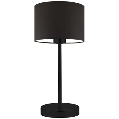 Lampka nocna LYSNE Nicea, 60 W, E27, brązowa/czarna, 39,5x17,5 cm Lampka nocna LYSNE Nicea, 60 W, E27, brązowa/czarna, 39,5x17,5 cm