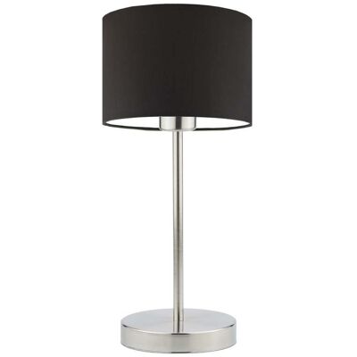 Lampka nocna LYSNE Nicea, 60 W, E27, brązowa/stalowa, 39,5x17,5 cm Lampka nocna LYSNE Nicea, 60 W, E27, brązowa/stalowa, 39,5x17,5 cm
