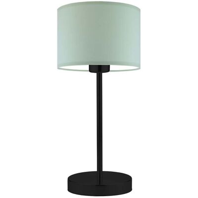 Lampka nocna LYSNE Nicea, 60 W, E27, miętowa/czarna, 39,5x17,5 cm Lampka nocna LYSNE Nicea, 60 W, E27, miętowa/czarna, 39,5x17,5 cm