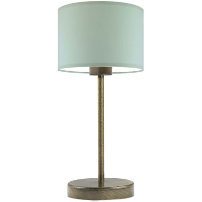 LYSNE - Nicea - Mięta/Złoto - 39.5x17.5 cm - Lampa nocna biurkowa LYSNE - Nicea - Mięta/Złoto - 39.5x17.5 cm - Lampa nocna biurkowa