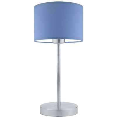 LYSNE - Nicea - Niebiesko-Srebrna - 39.5x17.5 cm - Lampa nocna LYSNE - Nicea - Niebiesko-Srebrna - 39.5x17.5 cm - Lampa nocna