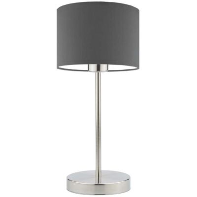 Lampka nocna LYSNE Nicea, 60 W, E27, stalowa, 39,5x17,5 cm Lampka nocna LYSNE Nicea, 60 W, E27, stalowa, 39,5x17,5 cm