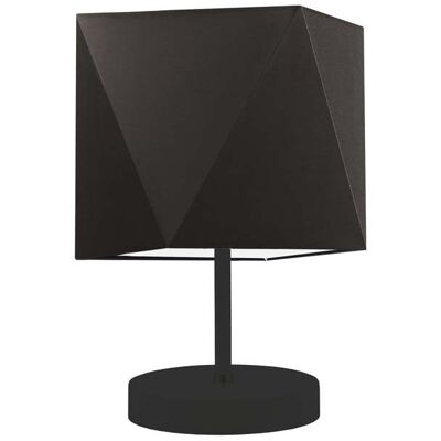 Lampka nocna LYSNE Pasadena, 60 W, E27, brązowa/czarna, 30x23 cm Lampka nocna LYSNE Pasadena, 60 W, E27, brązowa/czarna, 30x23 cm