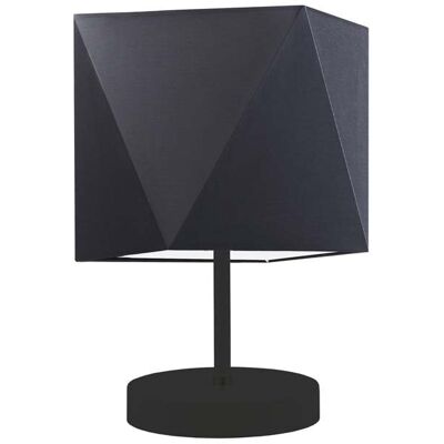 Lampka nocna LYSNE Pasadena, 60 W, E27, czarna, 30x23 cm Lampka nocna LYSNE Pasadena, 60 W, E27, czarna, 30x23 cm