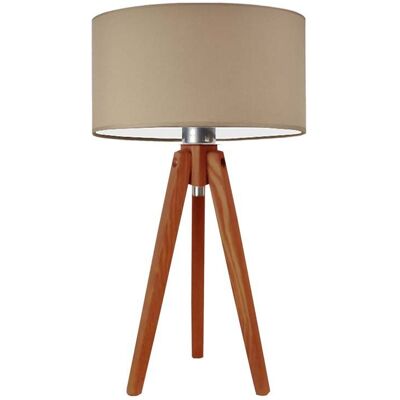 Lampka nocna LYSNE Saba, beżowy, 60 W Lampka nocna LYSNE Saba, beżowy, 60 W