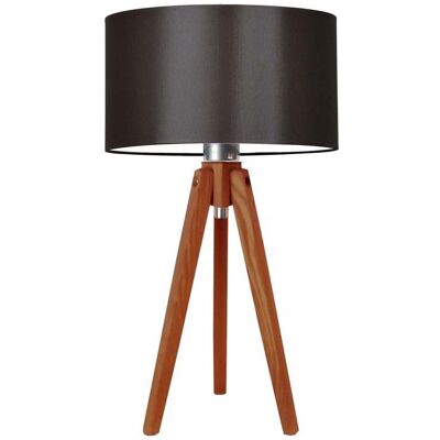 Lampka nocna LYSNE Saba, brązowy, 60 W Lampka nocna LYSNE Saba, brązowy, 60 W