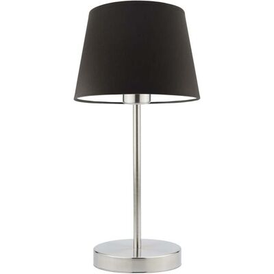 Lampka nocna LYSNE Siena, 60 W, E27, brązowa/stalowa, 41,5x19,5 cm Lampka nocna LYSNE Siena, 60 W, E27, brązowa/stalowa, 41,5x19,5 cm