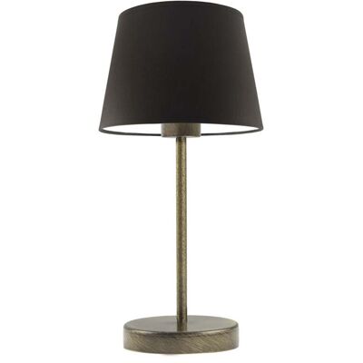 Lampka nocna LYSNE Siena, 60 W, E27, brązowa/złota, 41,5x19,5 cm Lampka nocna LYSNE Siena, 60 W, E27, brązowa/złota, 41,5x19,5 cm