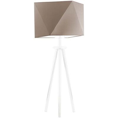 Lampka nocna LYSNE Soveto, 60 W, E27, beżowa/biała, 50x23 cm Lampka nocna LYSNE Soveto, 60 W, E27, beżowa/biała, 50x23 cm