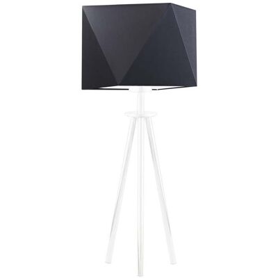 Lampka nocna LYSNE Soveto, 60 W, E27, czarna/biała, 50x23 cm Lampka nocna LYSNE Soveto, 60 W, E27, czarna/biała, 50x23 cm