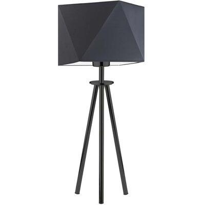 Lampka nocna LYSNE Soveto, 60 W, E27, grafitowa/czarna, 50x23 cm Lampka nocna LYSNE Soveto, 60 W, E27, grafitowa/czarna, 50x23 cm