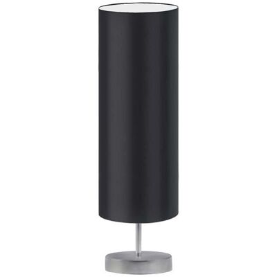 Lampka nocna LYSNE Sydney, 60 W, E27, czarna/srebrna, 50x15 cm Lampka nocna LYSNE Sydney, 60 W, E27, czarna/srebrna, 50x15 cm